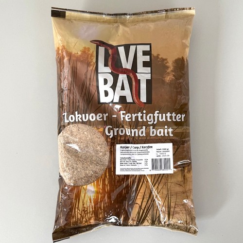 Live Bait lokvoer Karper 1 kg.